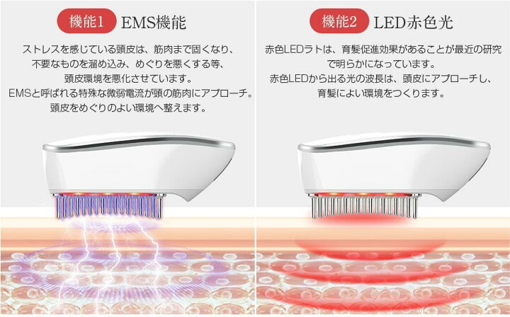 楽天市場】「日本語取扱説明書」電動頭皮ブラシ 電気ブラシ スカルプ  
