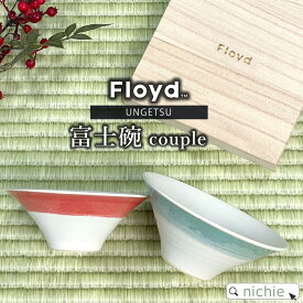 フロイド 富士碗 ペア 茶碗 セット 夫婦茶碗 Floyd 波佐見焼 結婚祝い 食器セット プレゼント 食器 ペア ギフトセット ペア食器 新築祝い 夫婦 両親 結婚記念日 銀婚式 おしゃれ かわいい クリスマス ギフト ブランド ラッピング nichie ニチエー 【特B】