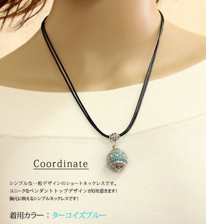 楽天市場】ネックレス レディース ショート ユニーク ペンダントトップ  