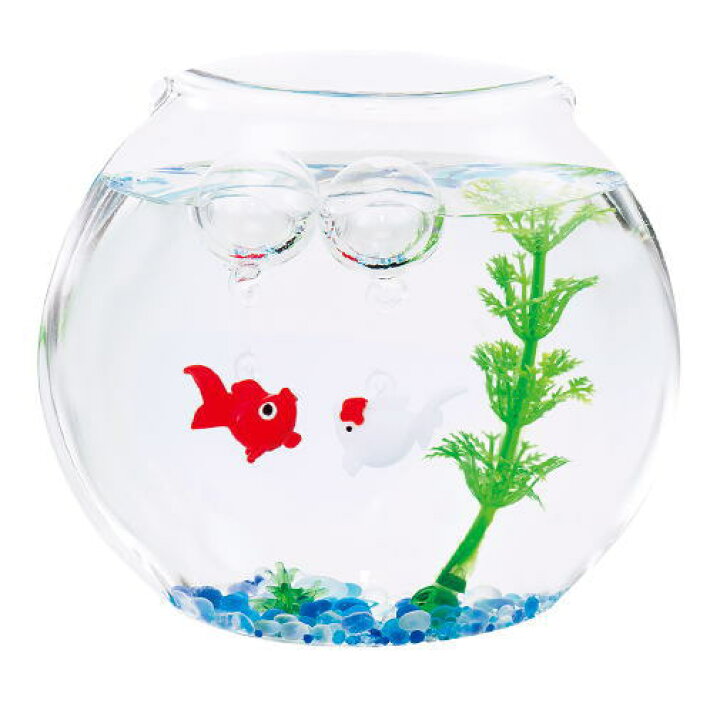 楽天市場 涼しげなガラス製品 はんなり金魚セット 赤 白夏の飾り お部屋インテリア 父の日ギフト 敬老の日 プレゼント 逸品shopコレコレ