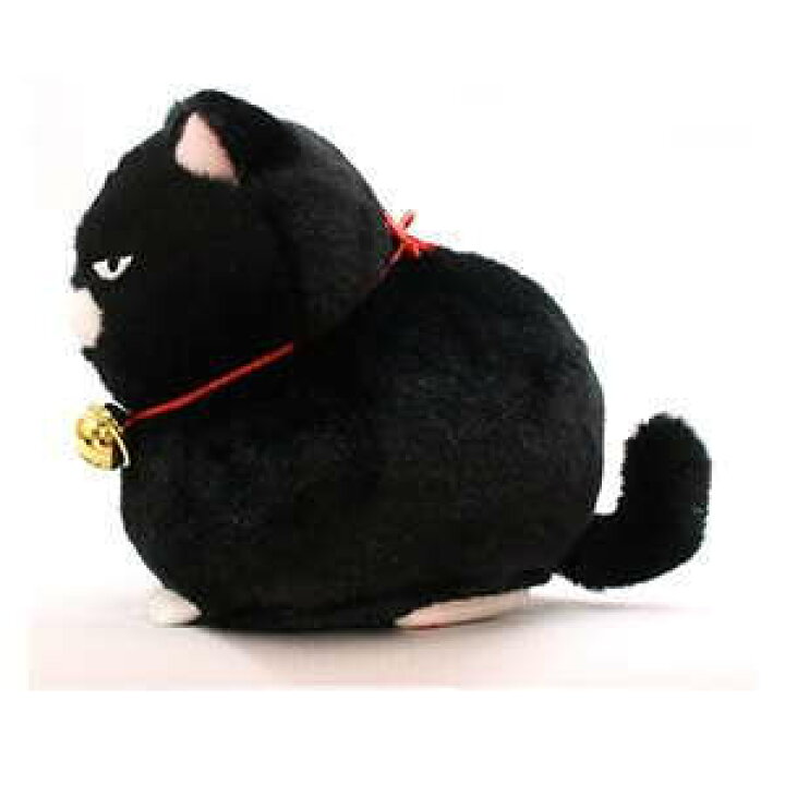 楽天市場 あみゅ ひげまんじゅうシリーズ スタンダードタイプ 黒豆 アミューズ キャラクター ねこ 猫 クロネコ 黒猫 逸品shopコレコレ