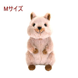 フラッフィーズ fluffies アニマル ぬいぐるみM クォッカ ブラウン 母の日 父の日 敬老の日 プレゼント 誕生日祝い【サンレモン】クリスマス ホワイトデー