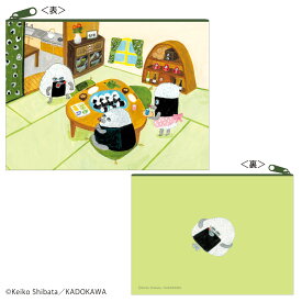 絵本キャラクター パンどろぼう グッズ ポーチ おにぎりいっかのしょくたく パン泥棒 大人気 ぱんどろぼう 小物入れ ペンケース 化粧ポーチ お薬入れ 食卓