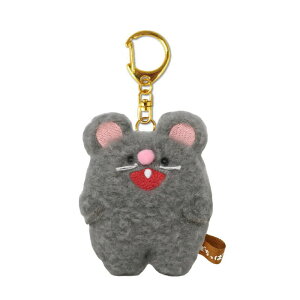 SNSで話題 ぽちっぱ ぬいぐるみ キーチェーン 全6種 ねこ ねずみ うさぎ くま いぬ かえる 猫 鼠 兎 熊 犬 蛙【内藤デザイン研究所】