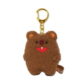 SNSで話題 ぽちっぱ ぬいぐるみ キーチェーン 全6種 ねこ ねずみ うさぎ くま いぬ かえる 猫 鼠 兎 熊 犬 蛙【内藤デザイン研究所】