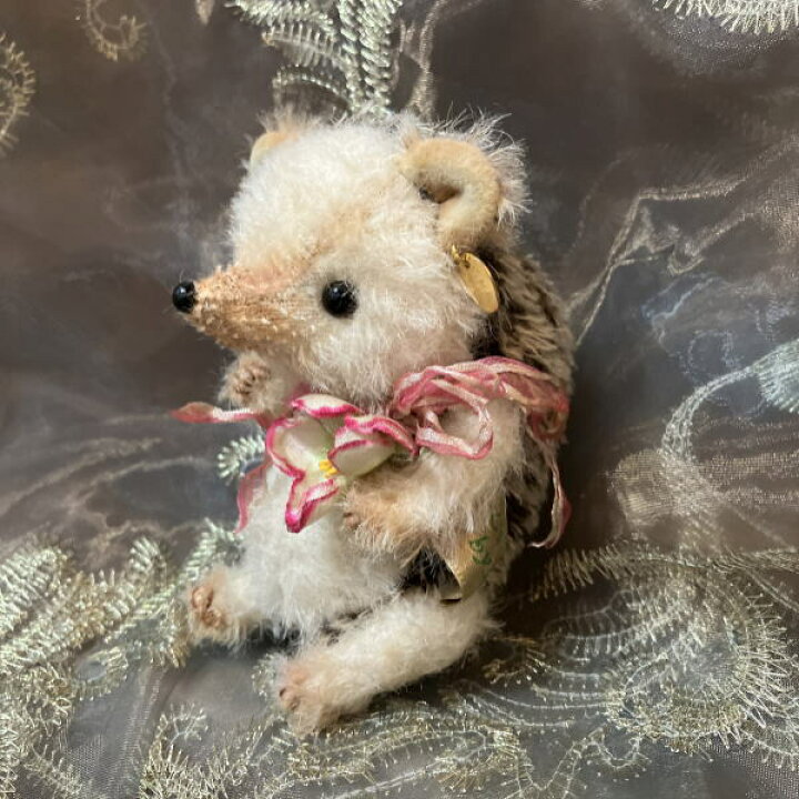 楽天市場】小野恵子製作 テディベア ハリネズミちゃん ぬい撮り 丸い 