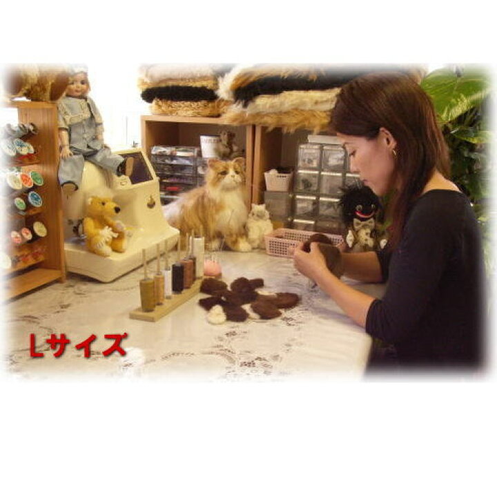 楽天市場】川本愛子製作 完全オーダーメイド犬・猫のぬいぐるみ・L 