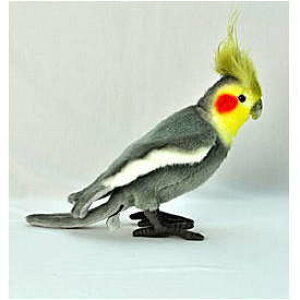 ハンサ【HANSA】ぬいぐるみ グレーオカメインコ21cm オーストラリア ブランド hansa かわいい 映える 開店祝い 内祝い 誕生日祝い