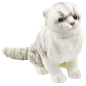 ハンサ【HANSA】ぬいぐるみ スコティッシュフォールド グレー27 ねこ 猫 キャット 折れ耳 童顔 オーストラリア ブランド hansa かわいい 映える 開店祝い 内祝い 誕生日祝い