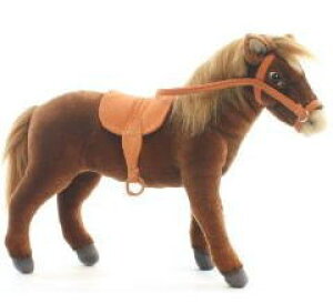 ハンサ【HANSA】ぬいぐるみ 鞍つき馬37cm ウマ うま オーストラリア ブランド hansa かわいい 映える 開店祝い 内祝い 誕生日祝い