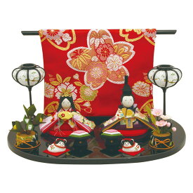 日本製 【京都龍虎】 ぷりてぃ舞桜夢雛 桃の節句 ひな祭り 雛飾り おひなさん ひな祭り