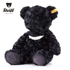 【シュタイフ正規販売店】 Steiff シュタイフ 日本限定 fragment × Steiff 2024 テディベア ふわふわ かわいい ソフトタイプ 柔らかい 黒い ブラック bear コラボ企画