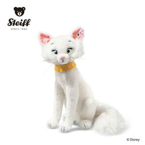 【シュタイフ正規販売店】 Steiff シュタイフ 世界限定 ディズニー おしゃれキャット ダッチェス 贈り物 ぬいぐるみ フレンズ お友だち 映画 テディベア ねこ 白猫 ホワイト グッズ