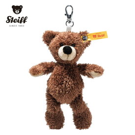 【シュタイフ正規販売店】Steiff シュタイフ ソフトキーリング テディベア フィン ブラウン おもちゃ ホビー ゲーム ぬいぐるみ キーホルダー ふわふわ 一緒にお出かけ