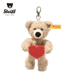 【シュタイフ正規販売店】Steiff シュタイフ ソフトキーリング テディベア フィン ラブ おもちゃ ホビー ゲーム ぬいぐるみ キーホルダー ベージュ 一緒にお出かけ 小さい クマさん 熊 天使 お守り LOVE
