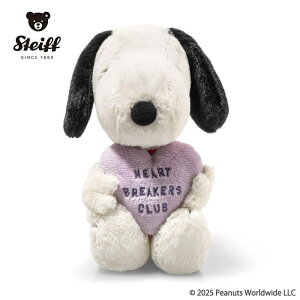 【シュタイフ正規販売店】 Steiff シュタイフ 定番品 スヌーピー22cm ハートブレイカーズクラブ ぬいぐるみ 人気キャラクター ラッピング対応可