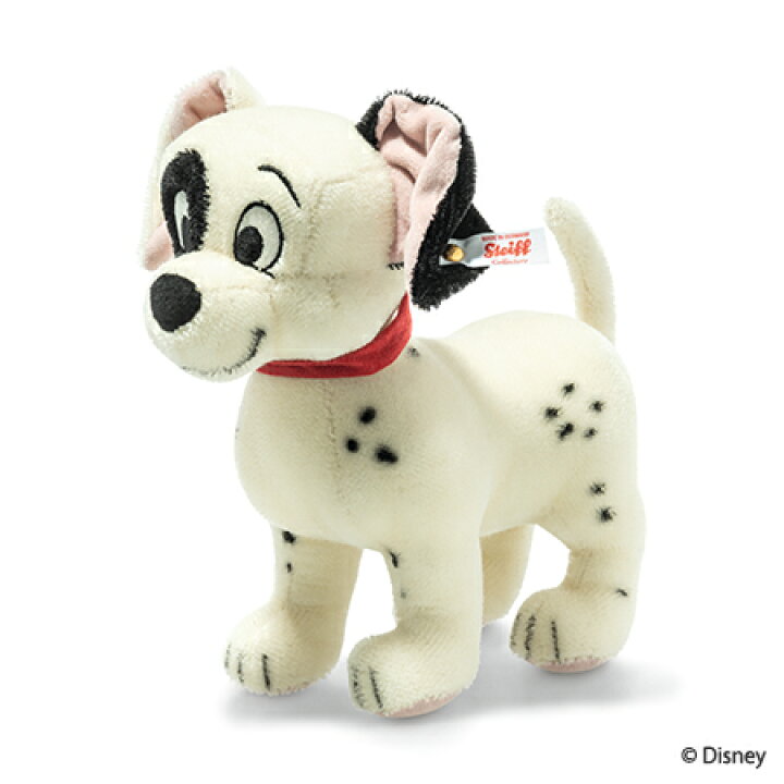 楽天市場 シュタイフ正規販売店 Steiff シュタイフ 世界限定 ディズニー 101匹わんちゃん パッチ ダルメシアン犬 逸品shopコレコレ