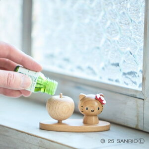 ハローキティ 木製 アロマスタンド レッド オシャレ雑貨【ニチガン】 人気キャラクター グッズ