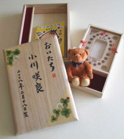【楽ギフ_名入れ】日本製！おいたちの小箱　ヨーゼフA5版の母子手帳対応・内箱式