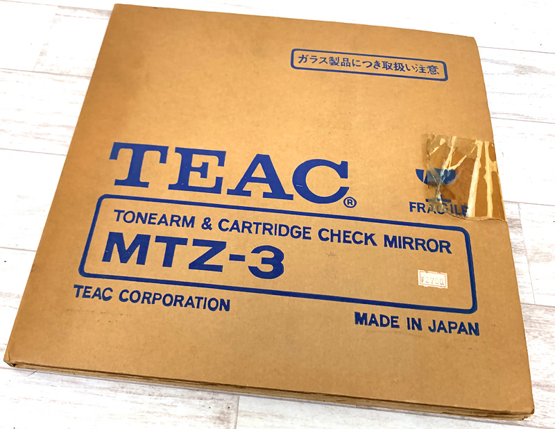 Teac ティアック MTZ-3 Tonearm&Cartridge Check Mirror ト－ンア－ム
