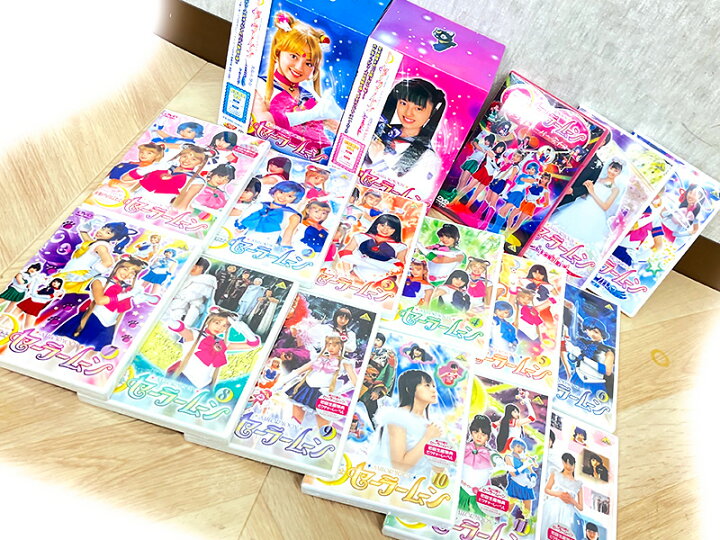 楽天市場】3R3762○美少女戦士セーラームーン DVD-BOX 初回限定版 実写 