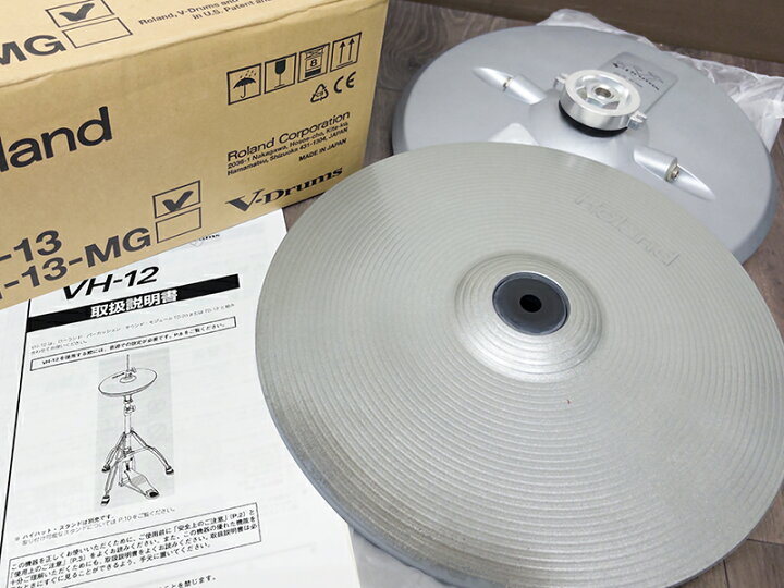 楽天市場】3R6026△Roland V-Drums V-Hi-Hat VH-12-SV Vハイハット 