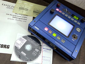 3R6668▲希少 KORG KAOSS PAD Entrancer KPE1 オーディオ・ビデオプロセッサー エフェクター コルグ▲1204【中古】