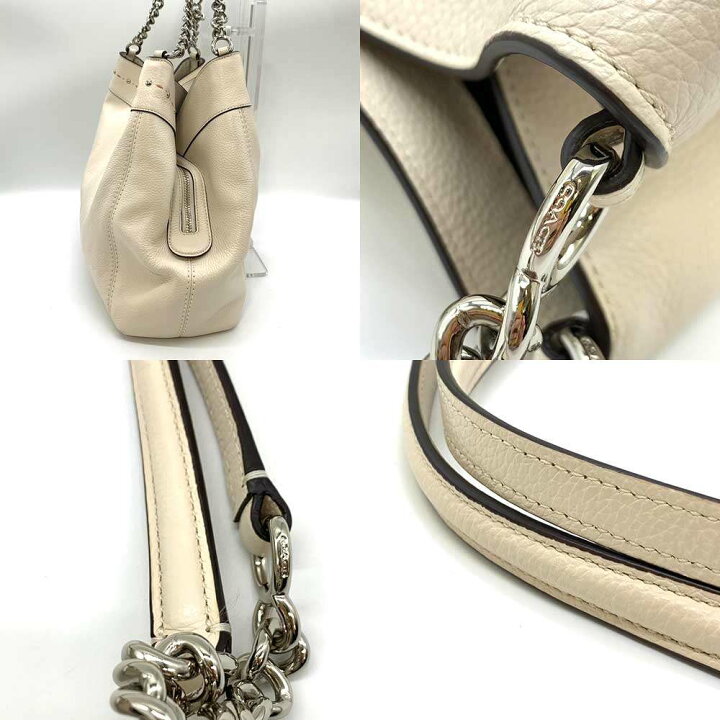 楽天市場】コーチ バッグ チョークフローラル チェーン トートバッグ  