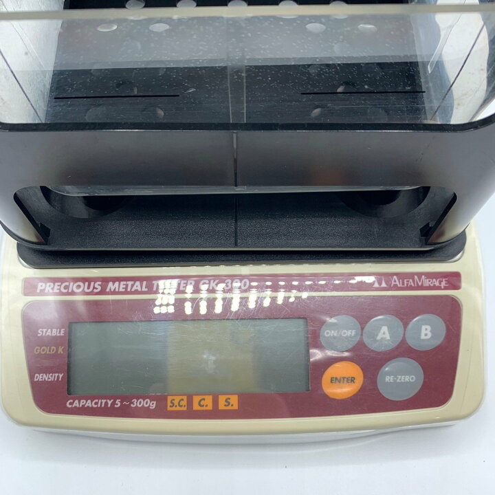 楽天市場】アルファミラージュ 貴金属テスター GK-300 比重計 