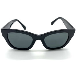 シャネル サングラス 5478-A ココマーク ハート プラスチック レディース ブラック　Aランク 中古