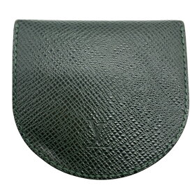 ルイ ヴィトン タイガ ポルトモネ キュヴェット コインケース 小銭入れ レザー ダークグリーン M64422 LOUIS VUITTON Bランク