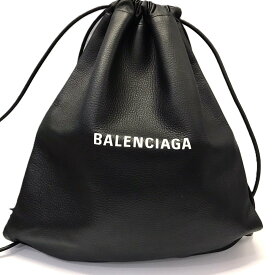 バレンシアガ エブリデイ ドローストリング レザー バックパック ブラック 504985 BALENCIAGA ABランク 中古