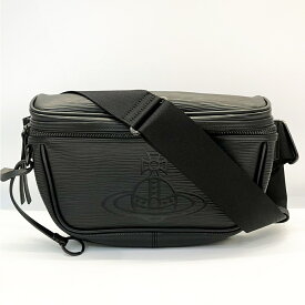 ヴィヴィアンウエストウッド ボディバッグ フロウ オーブ ブラック 黒 ウエストポーチ VWH301 Vivienne Westwood メンズ レディース