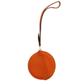 エルメス コインケース トゥッティフルッティ オレンジ X刻印 フー シェーブル HERMES Aランク 中古