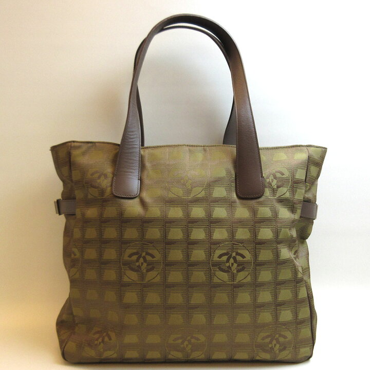 楽天市場】シャネル ニュートラベルライン トートGM カーキ トート  