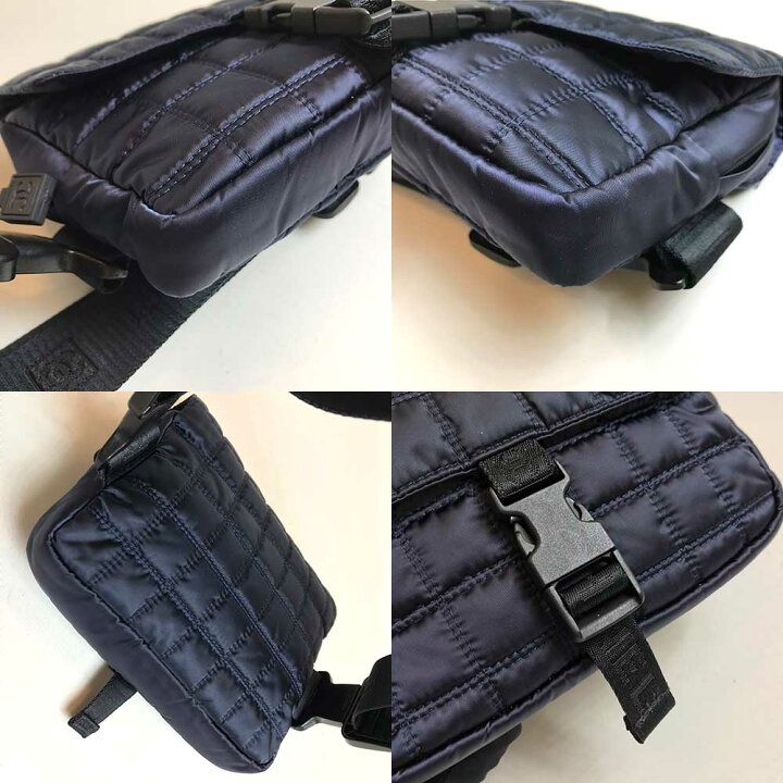 楽天市場】シャネル ウエストポーチ スポーツ ナイロン ネイビー B＋  