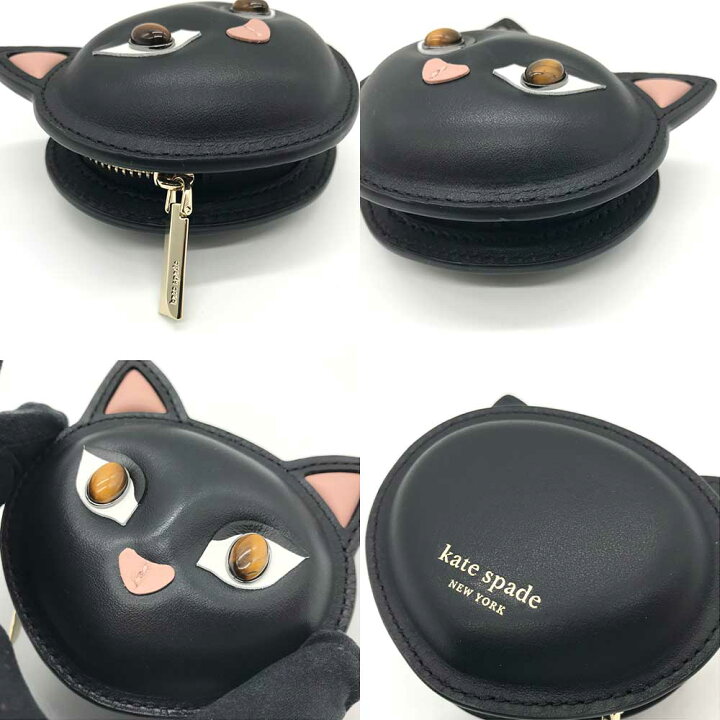 楽天市場】ケイトスペード 小銭入れ レザー CATS コラボ キャット 猫  