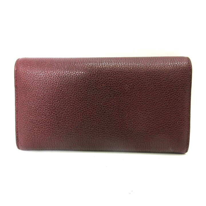 楽天市場】グッチ 財布 ズゥミ コンチネンタルウォレット ボルドー系 