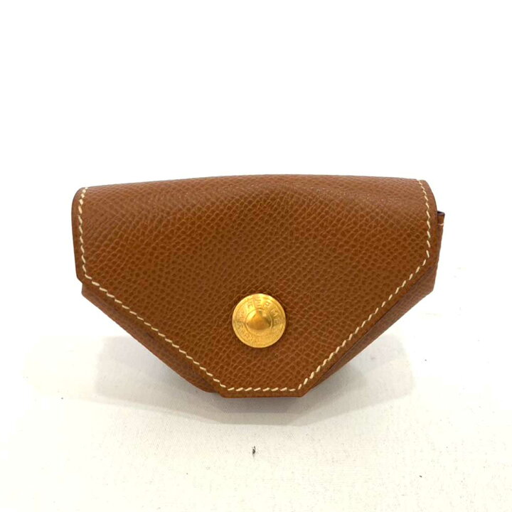 楽天市場】エルメス 財布 ルヴァンキャトル ブラウン 茶 ゴールド金具  