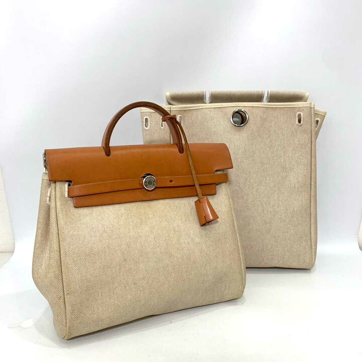 楽天市場】エルメス バッグ エールバッグアドPM ナチュラル アイボリー  