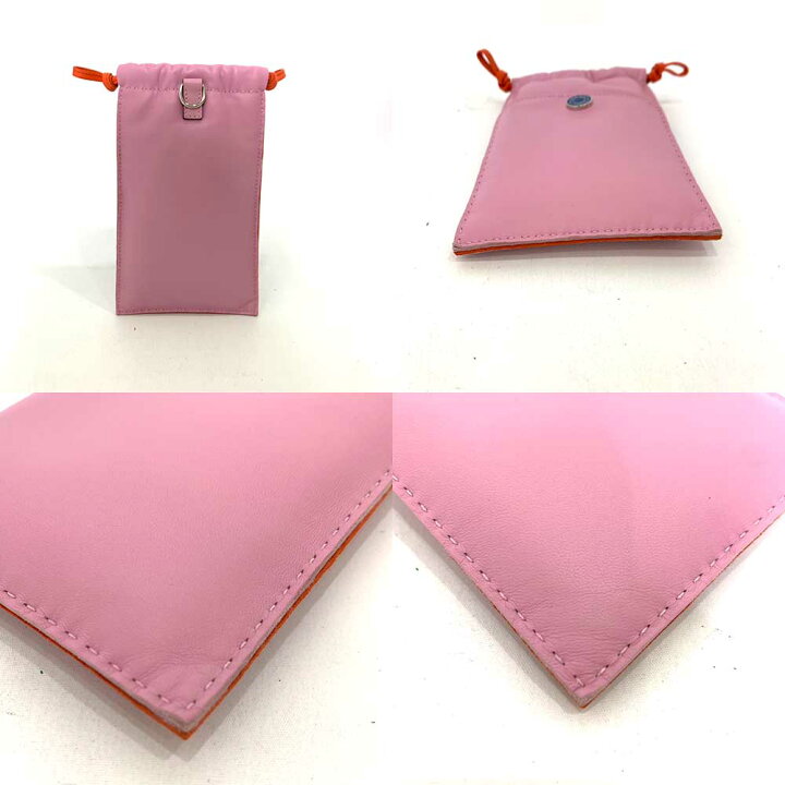 楽天市場】エルメス 小物 ピロ スマートフォンケース ピンク モーヴ 
