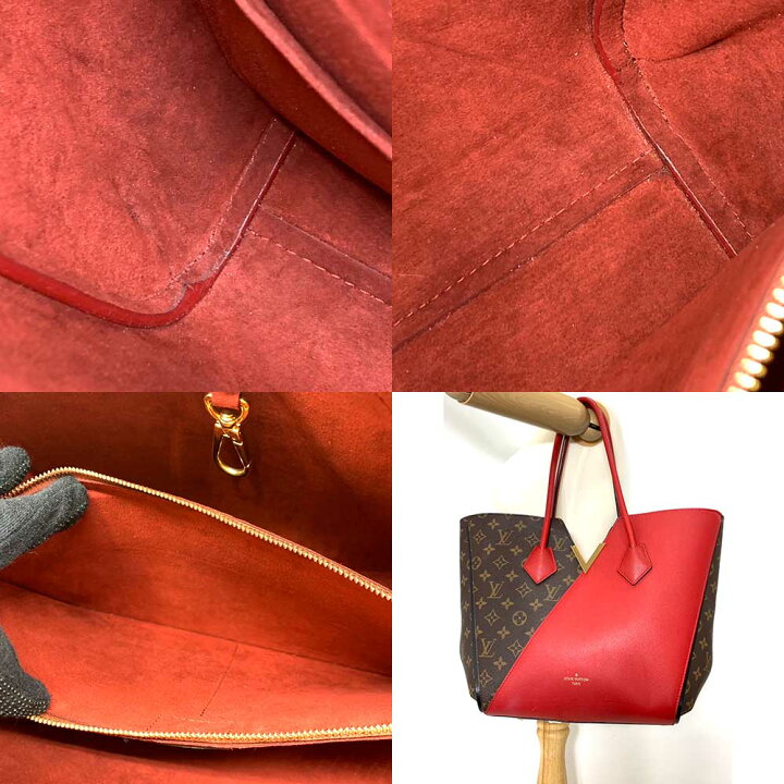 楽天市場】ルイヴィトン バッグ キモノMM ブラウン×レッド 茶×赤  