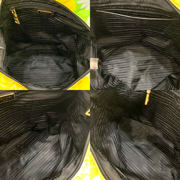 楽天市場】プラダ バッグ トートバッグ マルチカラー グリーン  