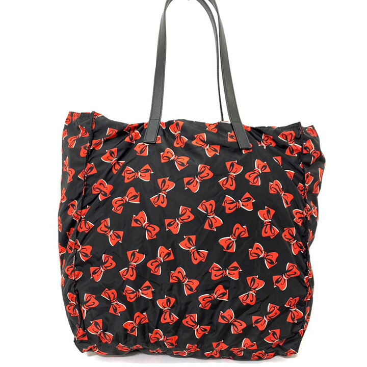 楽天市場】プラダ バッグ ハワイ限定 BYOBAG トートバッグ ネロ 