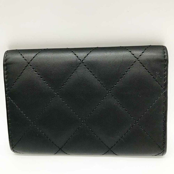 楽天市場】シャネル カンボンライン カードケース ブラック CHANEL 