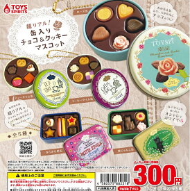 【送料無料】超リアル！缶入りチョコ＆クッキーマスコット 全5種セット【クリックポスト出荷】