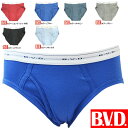 メンズ カラービキニブリーフ B.V.D. 前あき G031A 単品 紳士下着 メンズ下着 男性用 アンダーウェア アンダーパンツ …