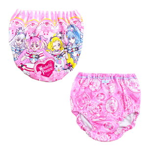 ショーツ キッズ 豪華版 プリキュアオールスターズ 36621 わんだふるぷりきゅあ! 36880 36620 2枚組 プリキュア 女の子 子供 キャラクター 女児 2枚セット 下着 肌着 プレミアム(06336)