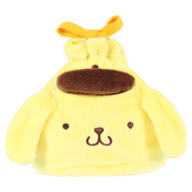 【新品/公式】 サンリオキャラクターズ_マチ付きマスコット巾着 ポムポムプリン 公式グッズ 公式ライセンス colleize コレイズ アニメ キャラクター グッズ