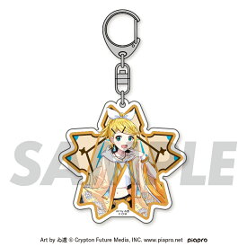 【新品/公式】 ピアプロキャラクターズ?ジャパンクスタイル?_芳香アクリルキーホルダー（鏡音リン） 公式グッズ 公式ライセンス colleize コレイズ アニメ キャラクター グッズ